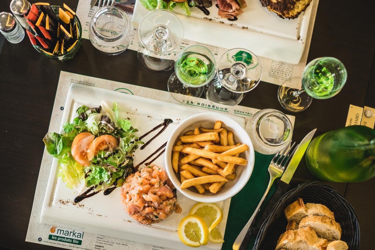 Hotel Bar Restaurant Le Chaudron Vert Saint-Etienne  Kültér fotó