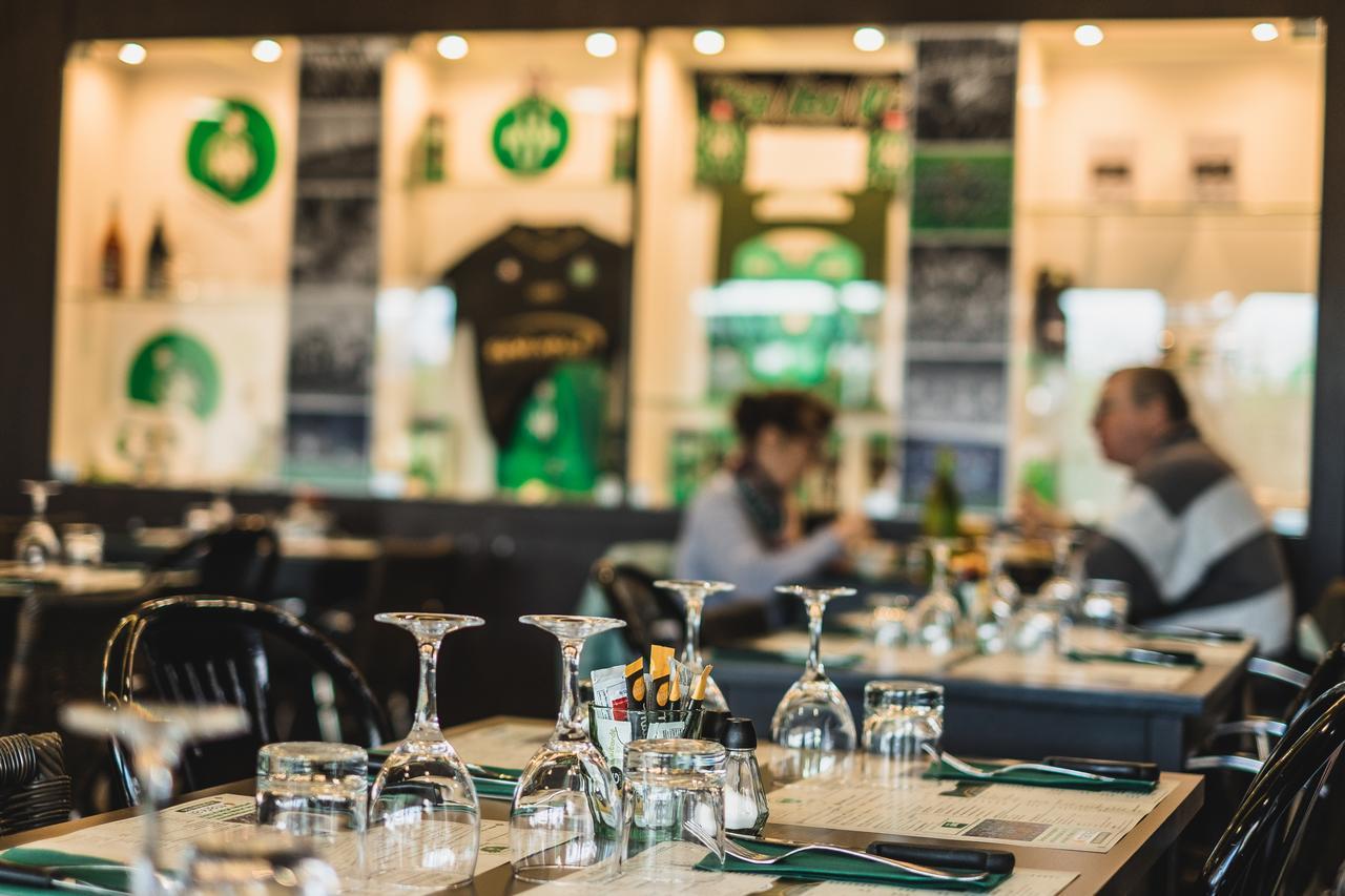 Hotel Bar Restaurant Le Chaudron Vert Saint-Etienne  Kültér fotó