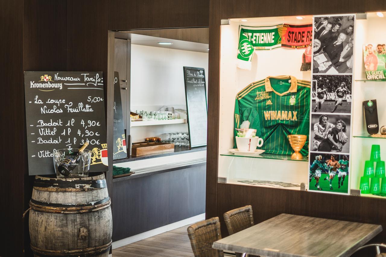 Hotel Bar Restaurant Le Chaudron Vert Saint-Etienne  Kültér fotó
